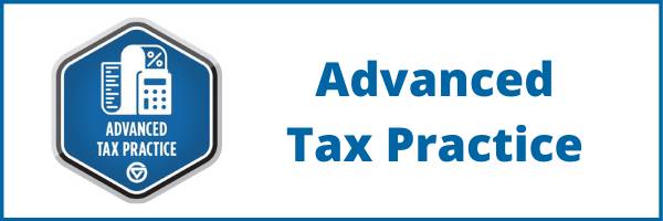 advanced tax badge
